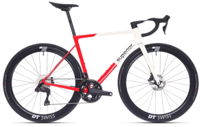 Rower szosowy Superior RR 9.8 gloss white/red L/56cm